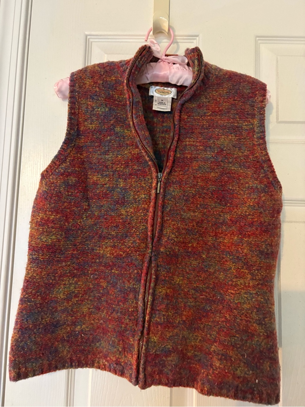 Talbots women’s size medium zipper vest